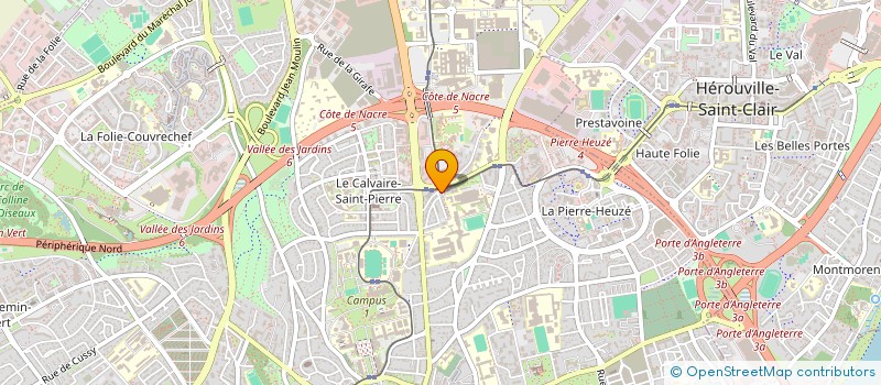 localisation de l'entreprise SPFPL SPEKTRE à CAEN