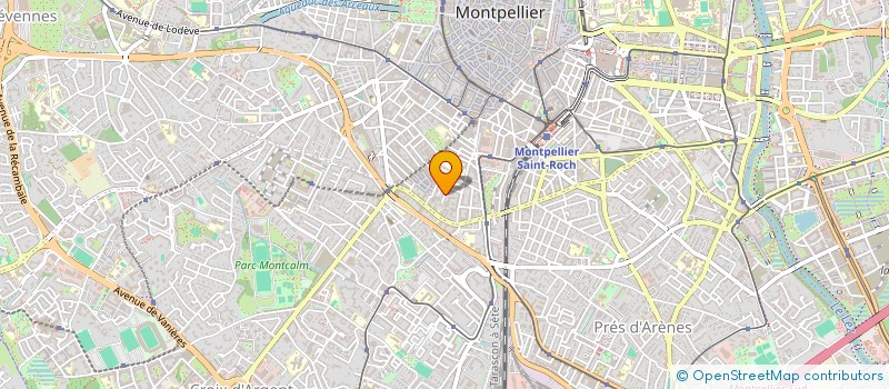 localisation de l'entreprise SPFPL STEPHANE CROS à MONTPELLIER