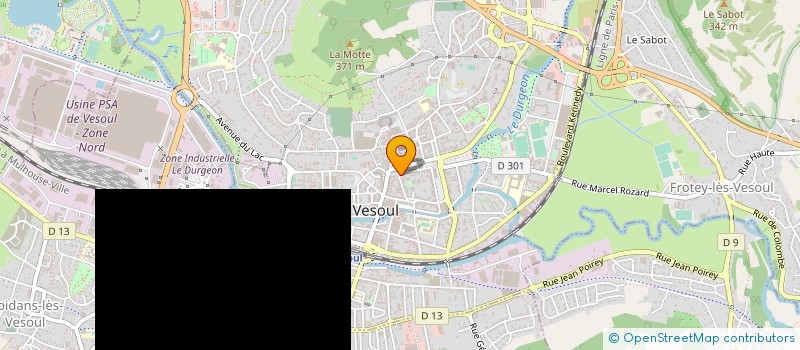 localisation de l'entreprise SPFPL STEPHANE GIROD NOTAIRE  VESOUL