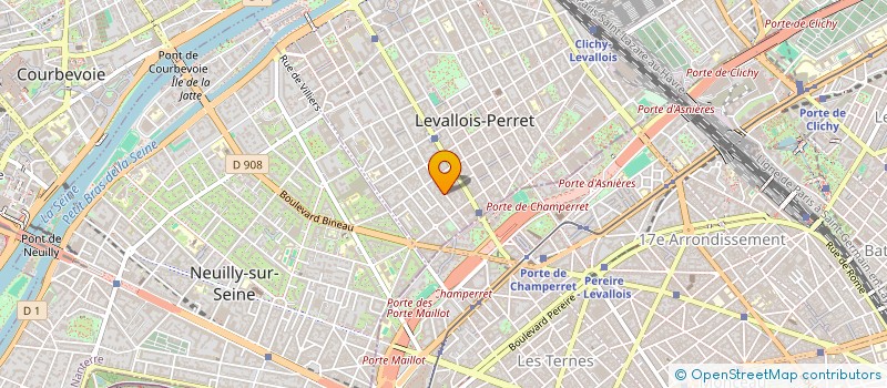 localisation de l'entreprise SPFPL STRATOS 75 à LEVALLOIS-PERRET
