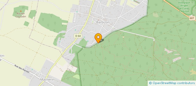 localisation de l'entreprise SPFPL THIBAULT  BARBIZON