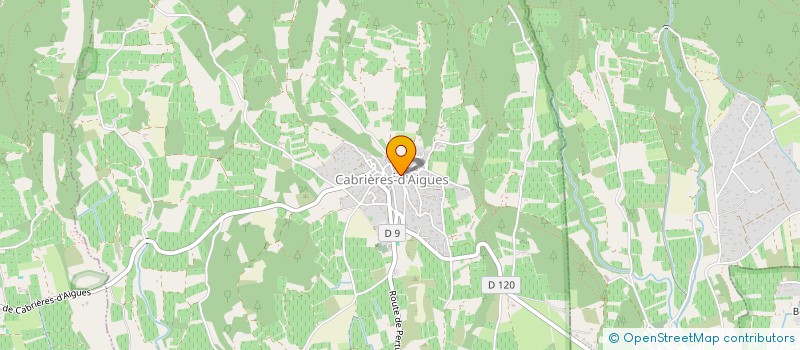 localisation de l'entreprise SPFPL TORRANO  CABRIERES-D'AIGUES