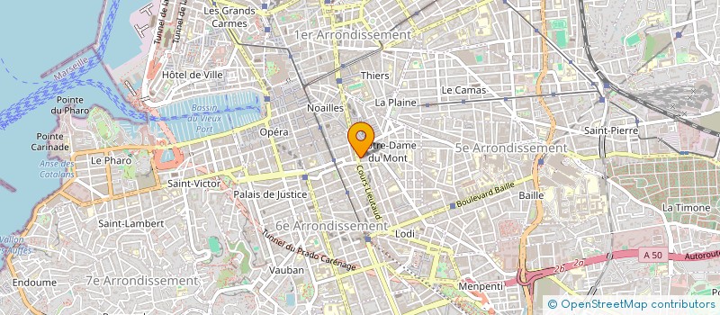 localisation de l'entreprise SPFPL TOYE SOPHIE à MARSEILLE