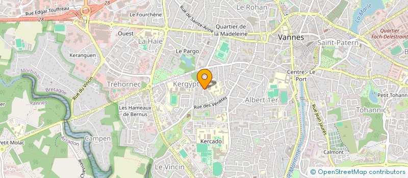 localisation de l'entreprise SPFPL TRAISNEL à VANNES