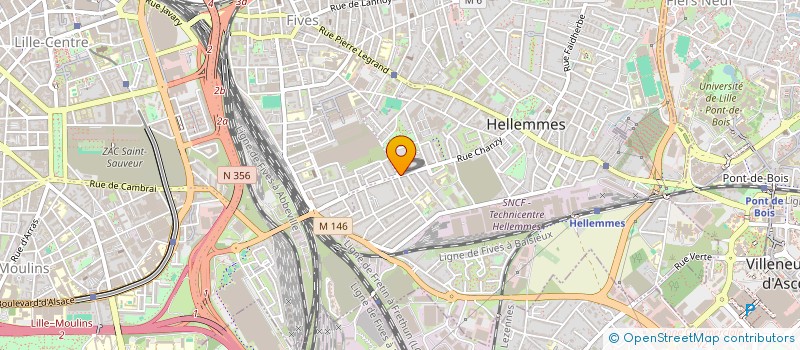 localisation de l'entreprise SPFPL TRIGAUT à LILLE