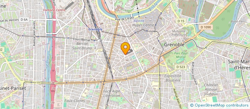 localisation de l'entreprise SPFPL TROUILLON à GRENOBLE