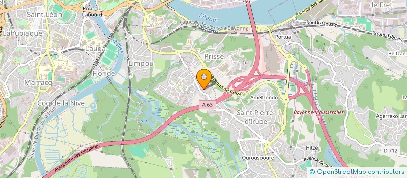 localisation de l'entreprise SPFPL UROBASK à SAINT-PIERRE-D'IRUBE