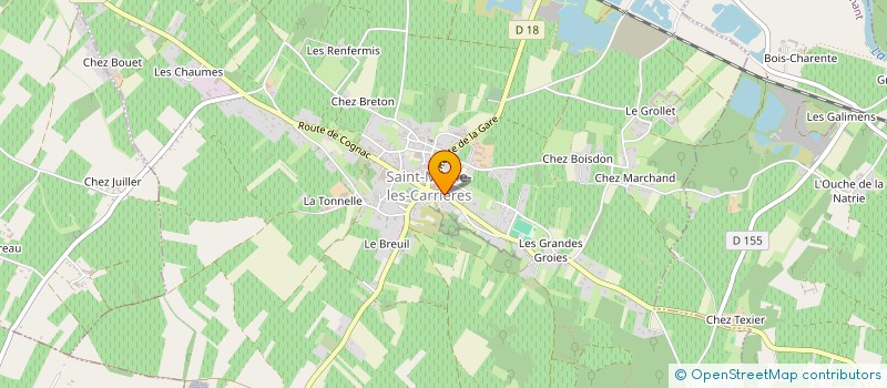 localisation de l'entreprise SPFPL VAGUE à SAINT-MEME-LES-CARRIERES