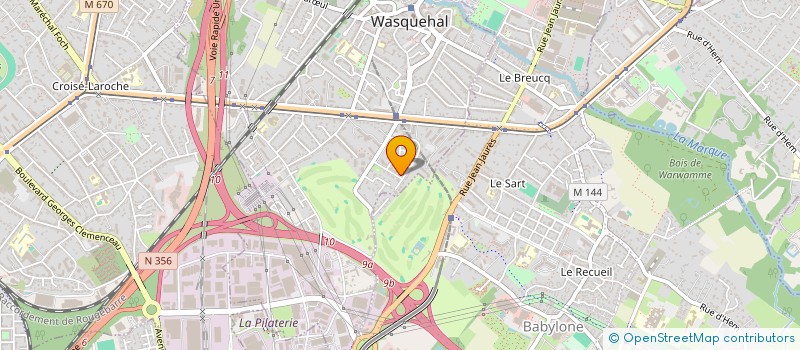 localisation de l'entreprise SPFPL VANTREPOTE à WASQUEHAL