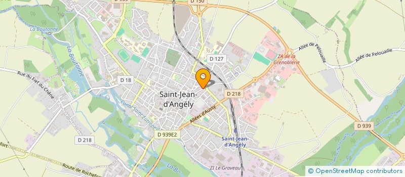 localisation de l'entreprise SPFPL VASSEUR  SAINT-JEAN-D'ANGELY