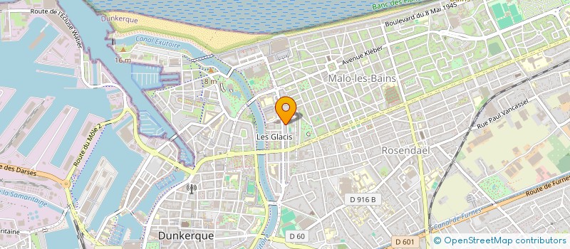 localisation de l'entreprise SPFPL VEREZ à DUNKERQUE
