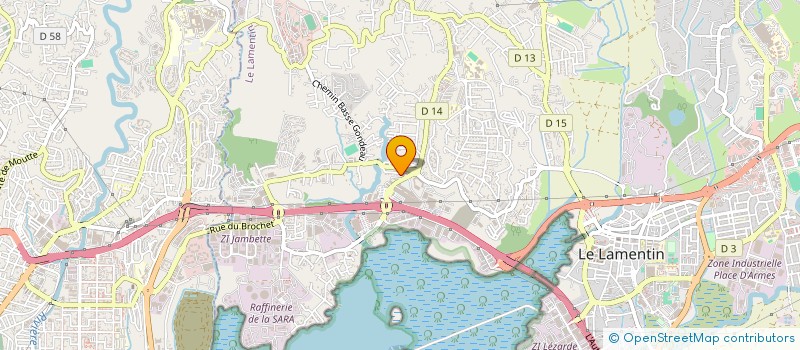 localisation de l'entreprise SPFPL VERIN  LE LAMENTIN