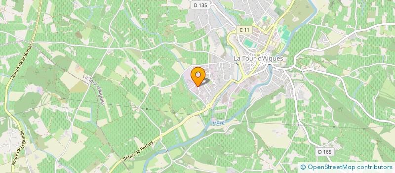 localisation de l'entreprise SPFPL VETERINAIRES D'AIGUES  LA TOUR-D'AIGUES