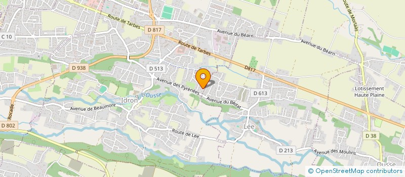 localisation de l'entreprise SPFPL VETIDRON  IDRON