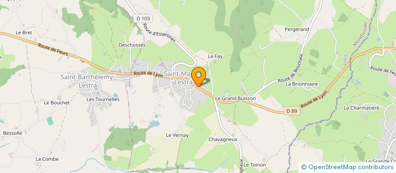 localisation de l'entreprise SPFPL VICTHIS  SAINT-MARTIN-LESTRA