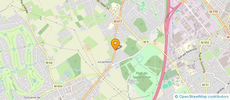 localisation de l'entreprise SPFPL VIRGINIE MAURICE  BONDUES