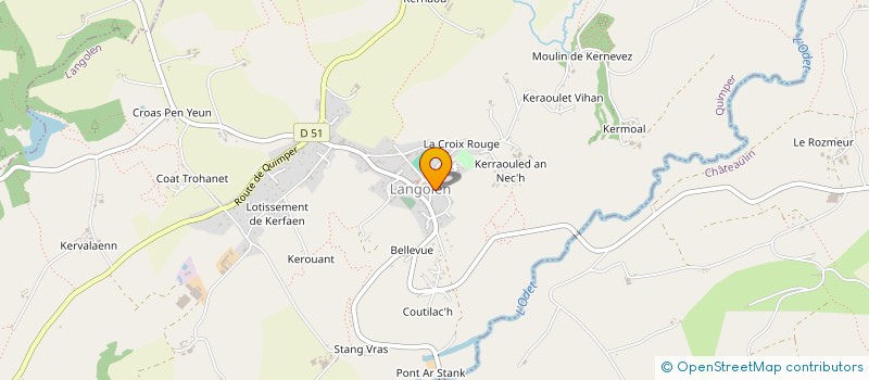 localisation de l'entreprise SPFPL VMW, PHARMACIENS D'OFFICINE  BRIEC