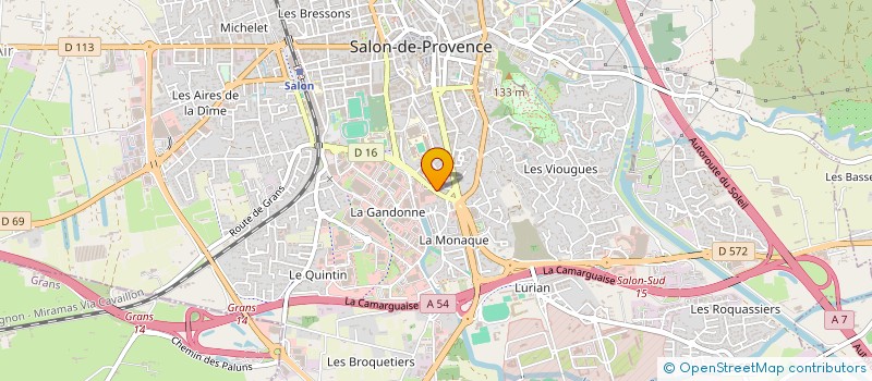 localisation de l'entreprise SPFPL VOGELEER-DECOUX  SALON-DE-PROVENCE