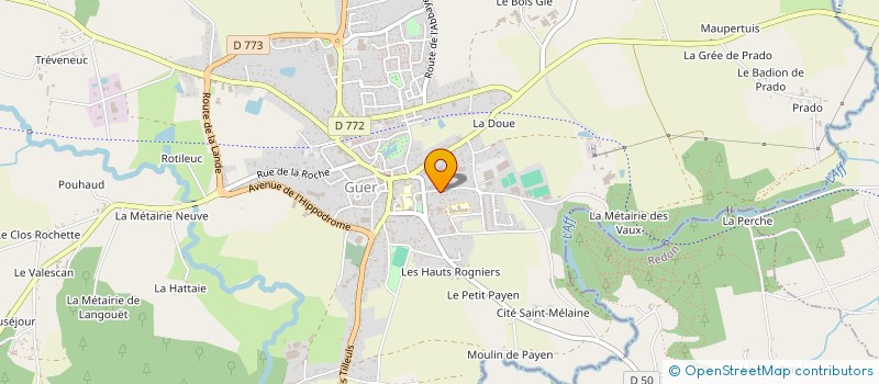 localisation de l'entreprise SPFPL WIZARD à GUER