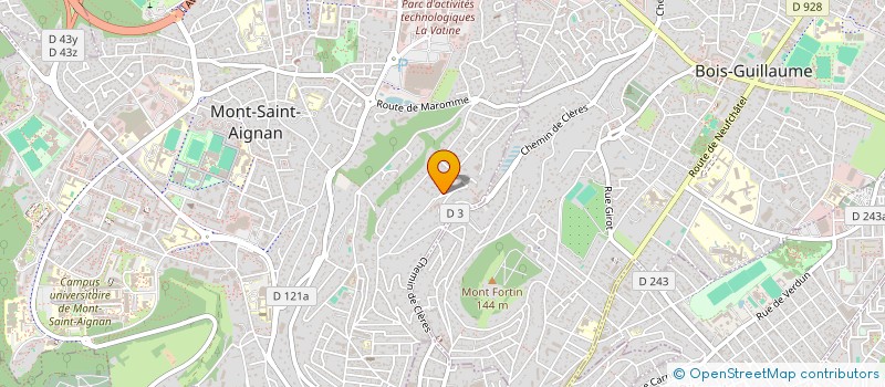 localisation de l'entreprise SPFPL WOLF  MONT-SAINT-AIGNAN