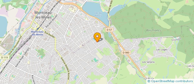 localisation de l'entreprise SPFPL YACDG  SAINT-VALLIER