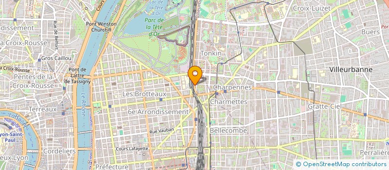 localisation de l'entreprise SPFPL YANNICK LE LUHERNE  LYON