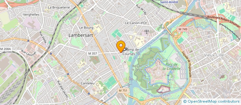 localisation de l'entreprise SPFPL ZELIXIR à LAMBERSART