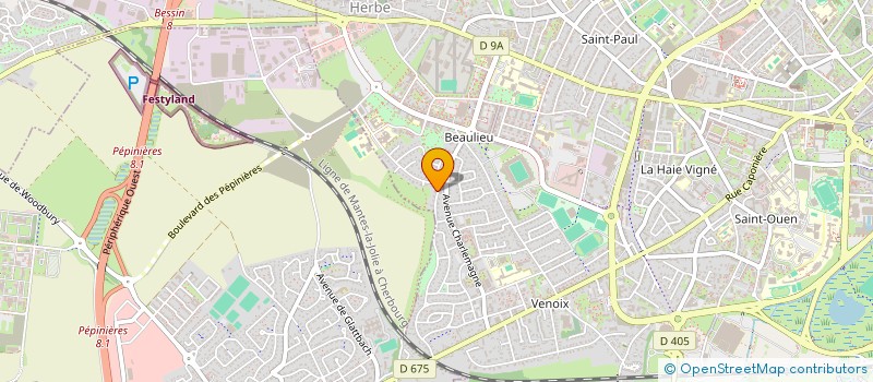 localisation de l'entreprise SPFPLA DELAPLACE à CAEN