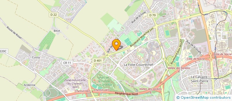 localisation de l'entreprise SPFPLA VALERY & ASSOCIES PARTICIPATIONS  CAEN