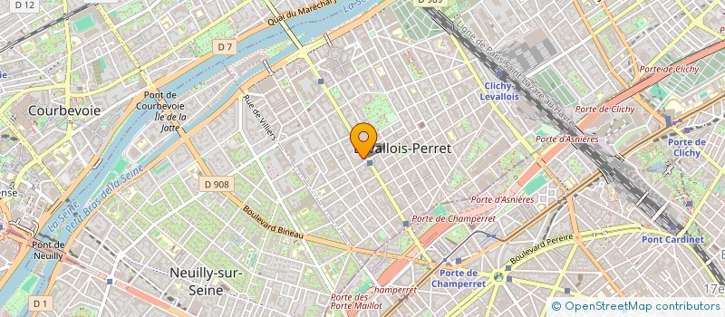 localisation de l'entreprise SPFPLAB HOLDING à LEVALLOIS-PERRET