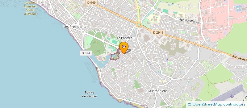localisation de l'entreprise SPFPLAR HER-DES à LES SABLES D'OLONNE