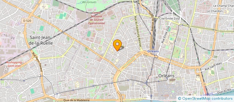localisation de l'entreprise SPFPLARL CHAMBENOIT à ORLEANS