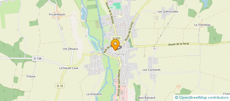 localisation de l'entreprise SPFPLARL DE L'ESPERANCE à CHARNY OREE DE PUISAYE