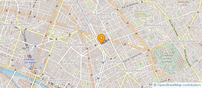 localisation de l'entreprise SPFPLARL GUERMONT  PARIS