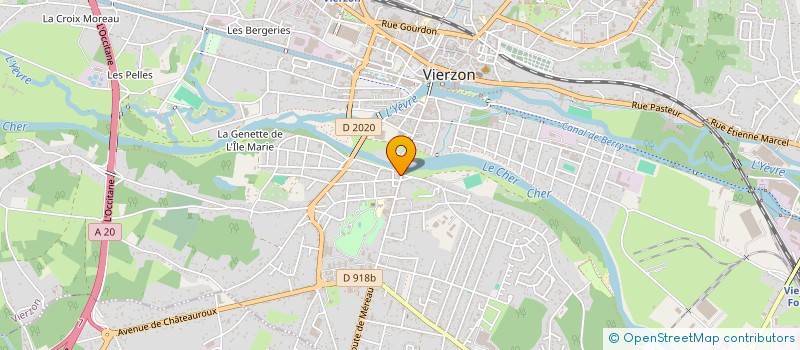 localisation de l'entreprise SPFPLARL HABIB  VIERZON