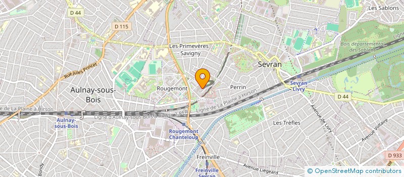 localisation de l'entreprise SPFPLARL HAMMAMI à SEVRAN