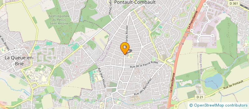 localisation de l'entreprise SPFPLARL HPHLO à PONTAULT-COMBAULT