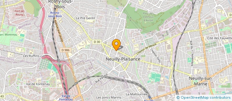 localisation de l'entreprise SPFPLARL LE BIHAN à NEUILLY-PLAISANCE