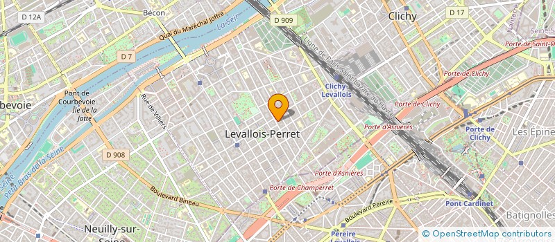 localisation de l'entreprise SPFPLARL ZYLBERSZTEJN à LEVALLOIS-PERRET