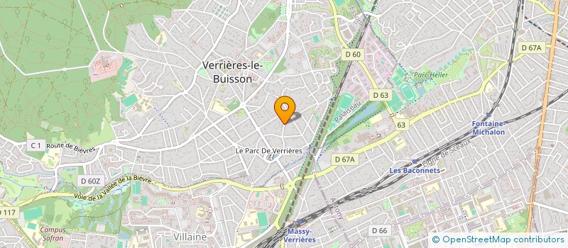 localisation de l'entreprise SPFPLAS ALR PHARMA à VERRIERES-LE-BUISSON