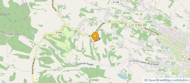 localisation de l'entreprise SPFPLAS AZEROTH  AUCH