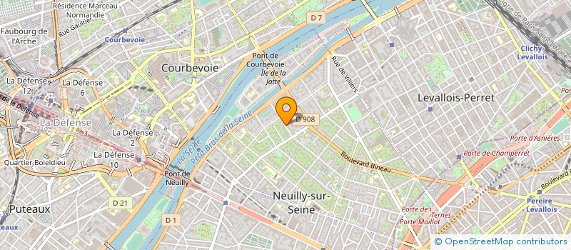 localisation de l'entreprise SPFPLAS AZUELOS à NEUILLY-SUR-SEINE