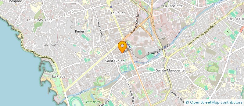 localisation de l'entreprise SPFPLAS BURAZOVITCH à MARSEILLE