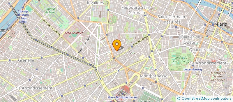 localisation de l'entreprise SPFPLAS CDG INVEST  PARIS