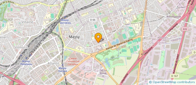 localisation de l'entreprise SPFPLAS DANG C. à MASSY