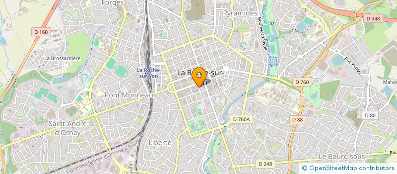 localisation de l'entreprise SPFPLAS DOUMER à LA ROCHE-SUR-YON