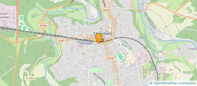 localisation de l'entreprise SPFPLAS DU DOCTEUR SCHLICK à CHAUMONT