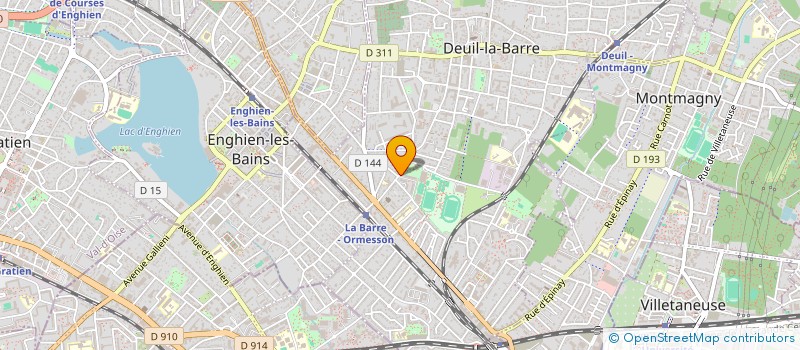 localisation de l'entreprise SPFPLAS ETTISS  DEUIL-LA-BARRE