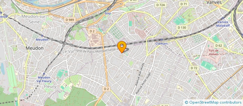 localisation de l'entreprise SPFPLAS FLECK INVEST à CLAMART