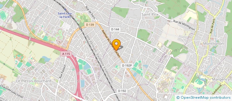 localisation de l'entreprise SPFPLAS GEOLAM à SAINT-PRIX